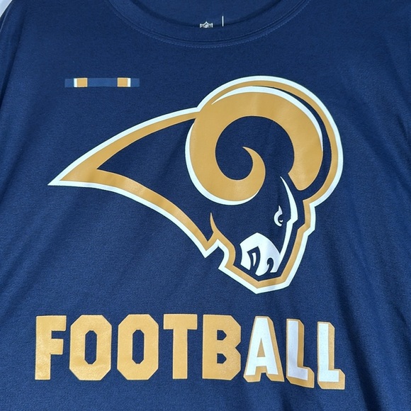 Nike Dri-Fit NFL Los Angeles Rams Football T-Shirt - Picture 2 of 7